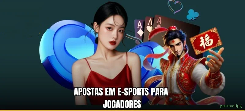 Imagem promocional do aplicativo mobile da gamepadpg